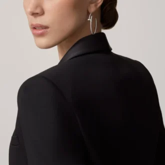 Pendientes Juste Un Clou – Oro blanco, diamantes – Cartier