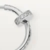 Pendientes Juste Un Clou – Oro blanco, diamantes – Cartier