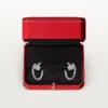 Pendientes Juste Un Clou – Oro blanco, diamantes – Cartier