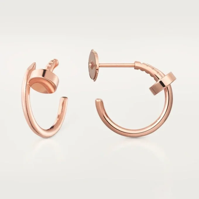 Pendientes Juste Un Clou – Oro rosa – Cartier