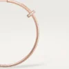 Pendientes Juste Un Clou – Oro rosa, diamantes – Cartier