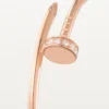 Pendientes Juste Un Clou – Oro rosa, diamantes – Cartier