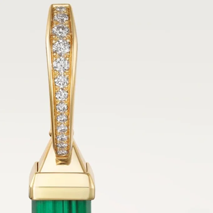 Pendientes Les Berlingots De Cartier, diamantes