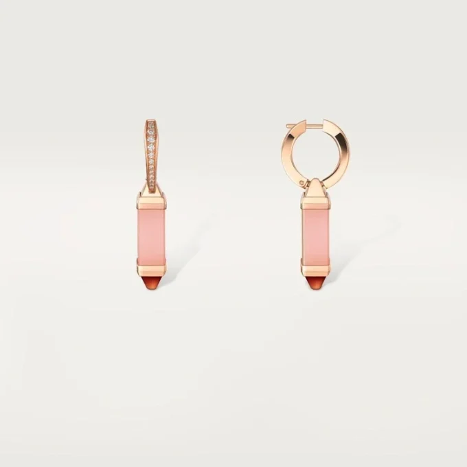 Pendientes Les Berlingots De Cartier, diamantes