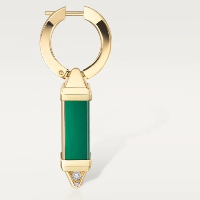 Pendientes Les Berlingots De Cartier, diamantes