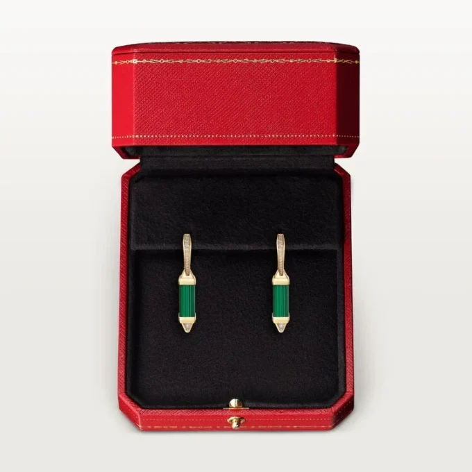 Pendientes Les Berlingots De Cartier, diamantes