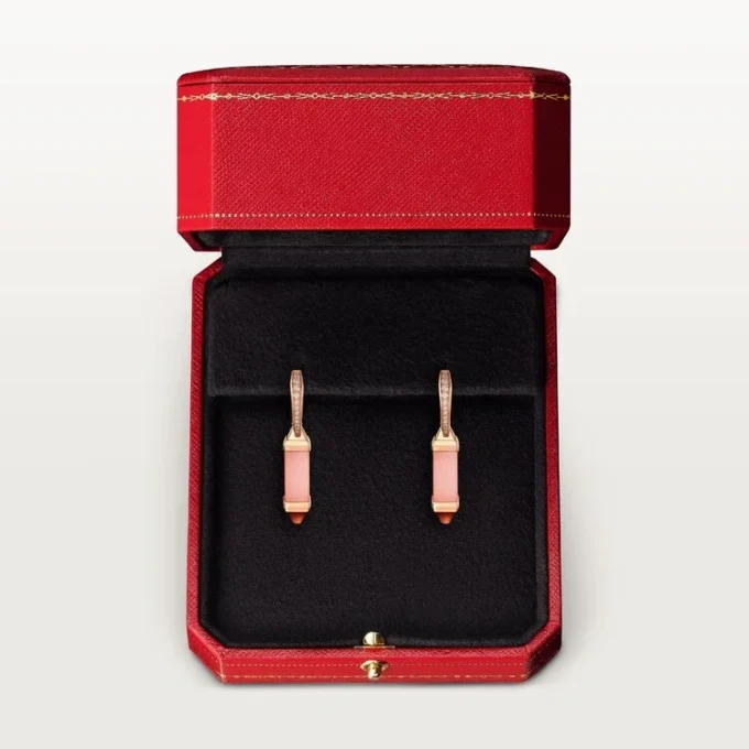 Pendientes Les Berlingots De Cartier, diamantes