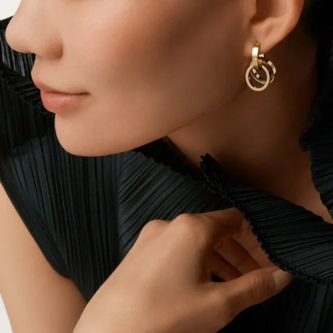 Pendientes Love, multiuso