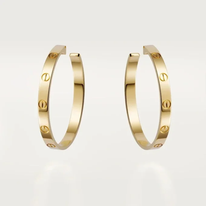 Pendientes Love – Oro amarillo – Cartier