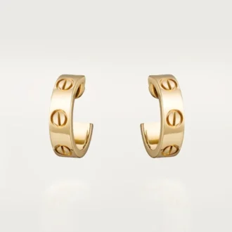 Pendientes Love – Oro amarillo – Cartier