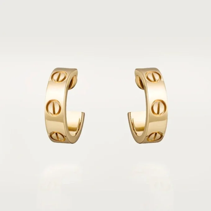 Pendientes Love – Oro amarillo – Cartier