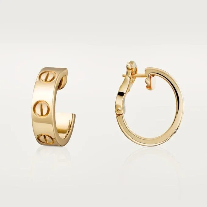 Pendientes Love – Oro amarillo – Cartier
