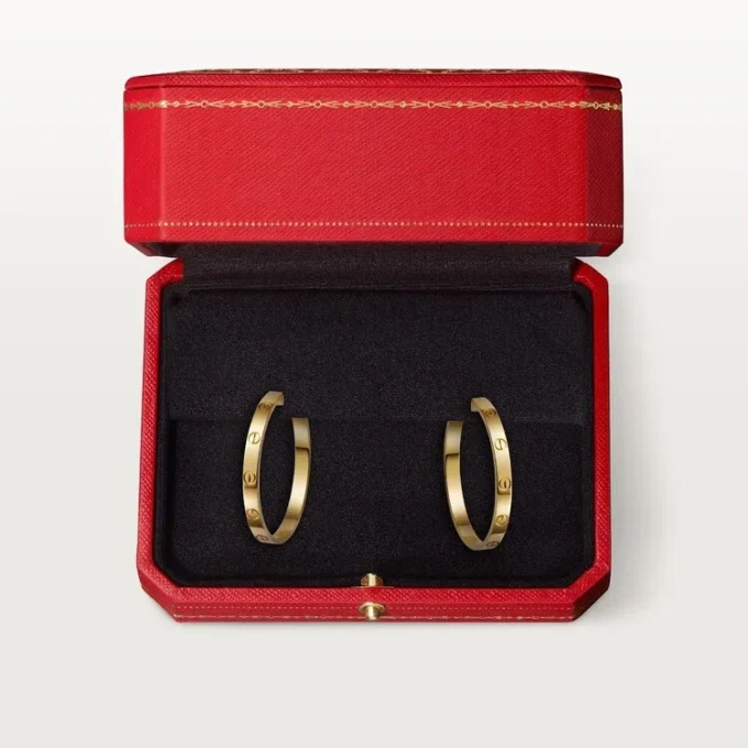 Pendientes Love – Oro amarillo – Cartier