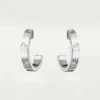 Pendientes Love – Oro blanco – Cartier