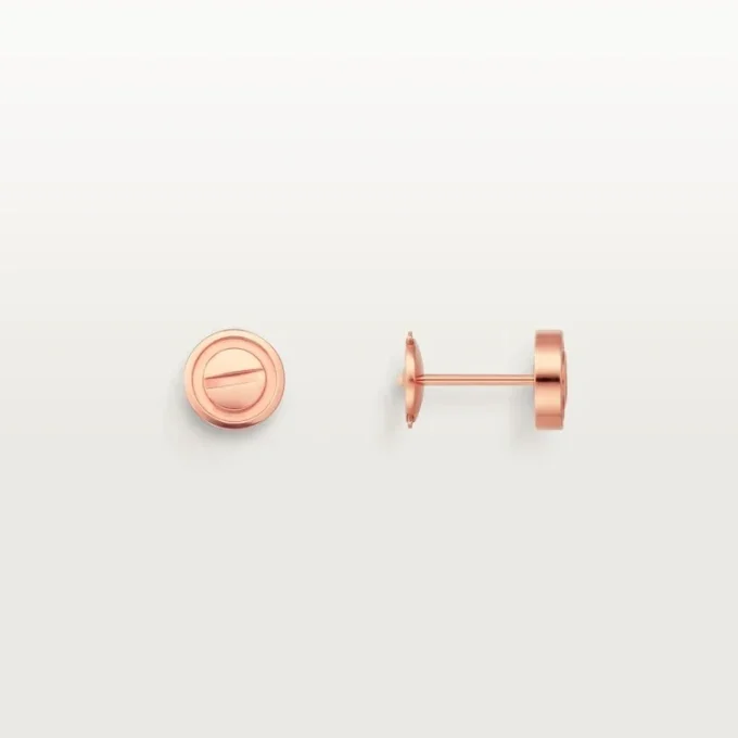 Pendientes Love – Oro rosa – Cartier