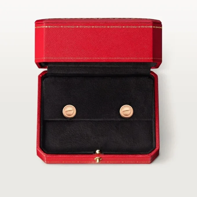Pendientes Love – Oro rosa – Cartier