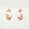 Pendientes Love – Oro rosa, diamantes – Cartier