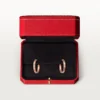 Pendientes Love – Oro rosa, diamantes – Cartier