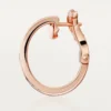 Pendientes Love – Oro rosa, diamantes – Cartier