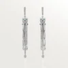 Pendientes Panthere de Cartier, con pavé