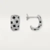 Pendientes Panthere De Cartier – Oro blanco, ónix, diamantes – Cartier