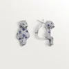 Pendientes Panthere de Cartier, zafiros, pavé
