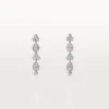 Pendientes Pluie De Cartier – Oro blanco, diamantes – Cartier