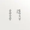 Pendientes Pluie De Cartier – Oro blanco, diamantes – Cartier