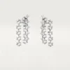 Pendientes Reflection De Cartier – Oro blanco, diamantes – Cartier
