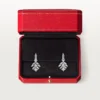 Pendientes Reflection De Cartier – Oro blanco, diamantes – Cartier