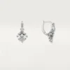 Pendientes Reflection De Cartier – Oro blanco, diamantes – Cartier