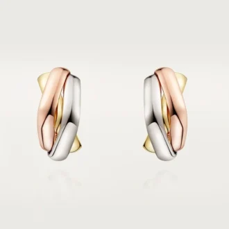Pendientes Trinity, forma de cojín