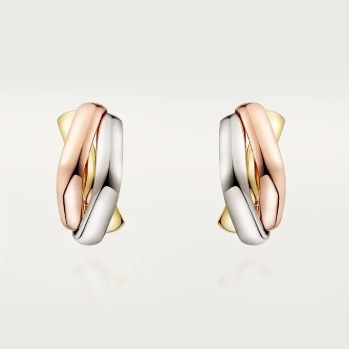 Pendientes Trinity, forma de cojín