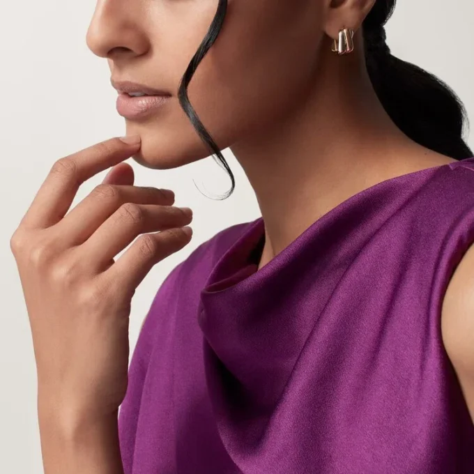 Pendientes Trinity, forma de cojín