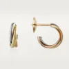 Pendientes Trinity – Oro blanco, oro amarillo, oro rosa – Cartier