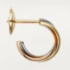 Pendientes Trinity – Oro blanco, oro amarillo, oro rosa – Cartier
