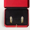 Pendientes Trinity – Oro blanco, oro amarillo, oro rosa – Cartier