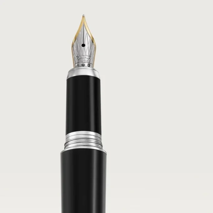 Pluma estilográfica Santos de Cartier