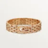 Pulsera Agrafe, con pavé