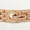 Pulsera Agrafe, con pavé