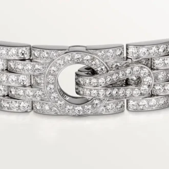 Pulsera Agrafe, con pavé