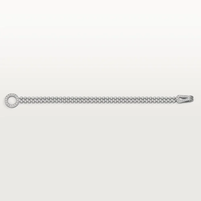 Pulsera Agrafe, diamantes de talla brillante, pavé