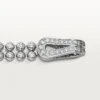 Pulsera Agrafe, diamantes de talla brillante, pavé