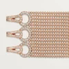 Pulsera Agrafe, modelo mediano, con medio pavé