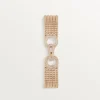 Pulsera Agrafe, modelo pequeño, semipavé