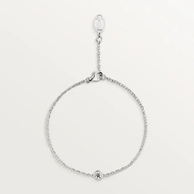 Pulsera Cartier D’amour, diamantes, modelo mediano