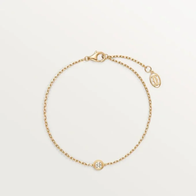 Pulsera Cartier D’amour, diamantes, modelo mediano