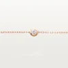 Pulsera Cartier D’amour, diamantes, modelo mediano