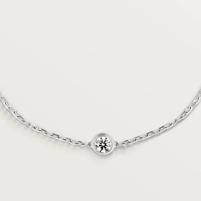 Pulsera Cartier D’amour, diamantes, modelo mediano