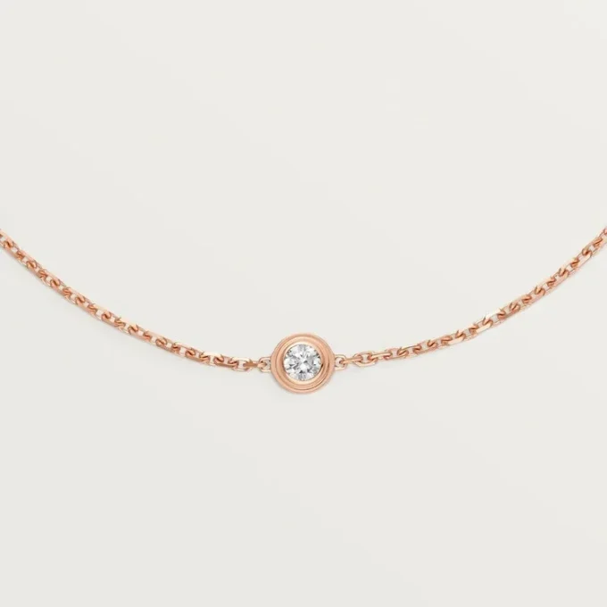 Pulsera Cartier D’amour, diamantes, modelo mediano
